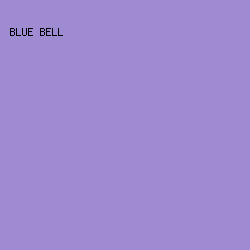 9e8bd2 - Blue Bell color image preview