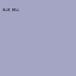 A4A4C4 - Blue Bell color image preview
