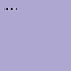 AEA7D1 - Blue Bell color image preview