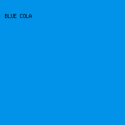 0093E9 - Blue Cola color image preview