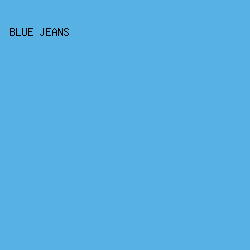57B2E3 - Blue Jeans color image preview
