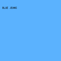 5bb2fe - Blue Jeans color image preview