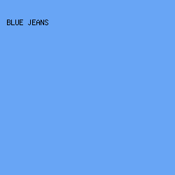 68A5F5 - Blue Jeans color image preview
