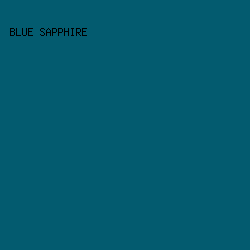 035b6f - Blue Sapphire color image preview