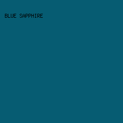065c72 - Blue Sapphire color image preview