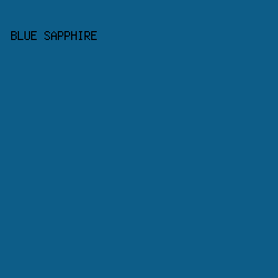 0D5D88 - Blue Sapphire color image preview