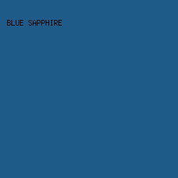 1F5B88 - Blue Sapphire color image preview