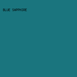 1a757e - Blue Sapphire color image preview