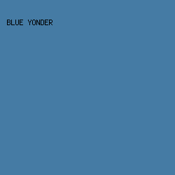 457ba4 - Blue Yonder color image preview