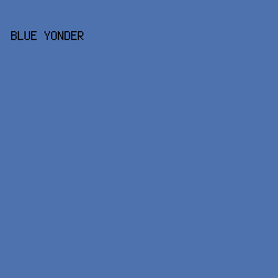 4d72ad - Blue Yonder color image preview