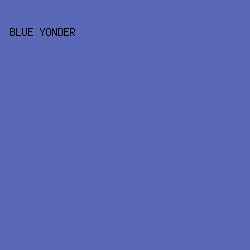 5969B8 - Blue Yonder color image preview