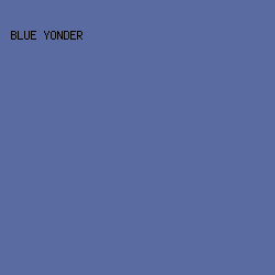 5A6BA2 - Blue Yonder color image preview