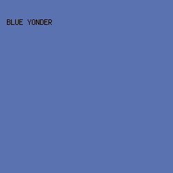 5B72B0 - Blue Yonder color image preview
