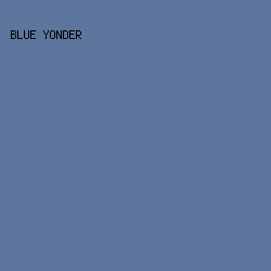 5D749D - Blue Yonder color image preview