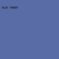 5a6ca5 - Blue Yonder color image preview