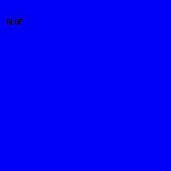 0000F8 - Blue color image preview