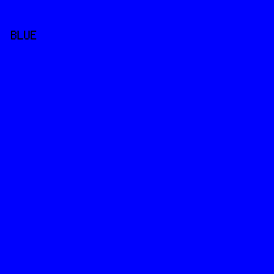 0001fe - Blue color image preview