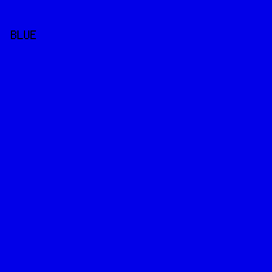0200E8 - Blue color image preview