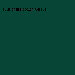 074636 - Blue-Green [Color Wheel] color image preview