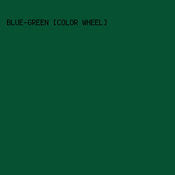 075133 - Blue-Green [Color Wheel] color image preview
