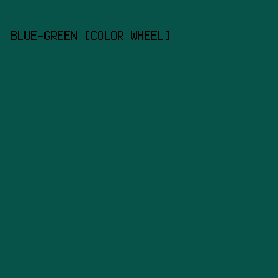 075249 - Blue-Green [Color Wheel] color image preview