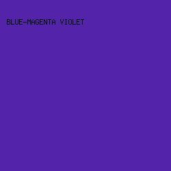 5324A9 - Blue-Magenta Violet color image preview