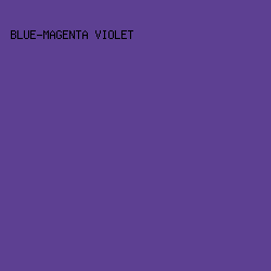 5D4092 - Blue-Magenta Violet color image preview