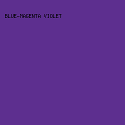 5d2f8f - Blue-Magenta Violet color image preview