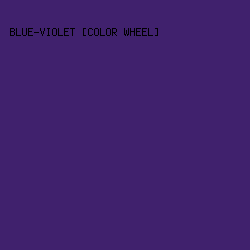40216D - Blue-Violet [Color Wheel] color image preview