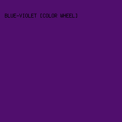 500e6d - Blue-Violet [Color Wheel] color image preview
