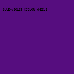 560d7f - Blue-Violet [Color Wheel] color image preview