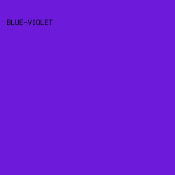 6D1ADB - Blue-Violet color image preview