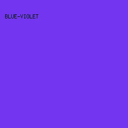 7435F0 - Blue-Violet color image preview
