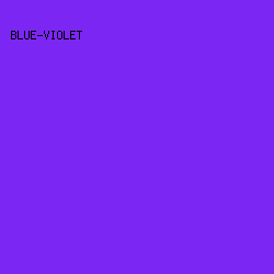 7C26F4 - Blue-Violet color image preview