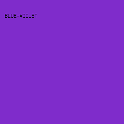 7F2CCB - Blue-Violet color image preview