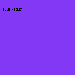 8338f5 - Blue-Violet color image preview