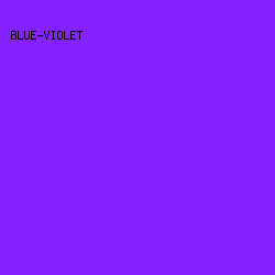 8421FF - Blue-Violet color image preview