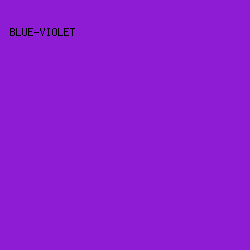 8E1CD4 - Blue-Violet color image preview