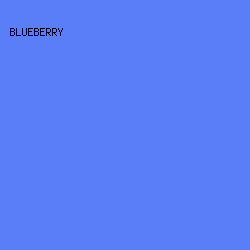 5A7EF8 - Blueberry color image preview