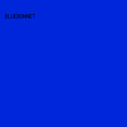 0026DB - Bluebonnet color image preview