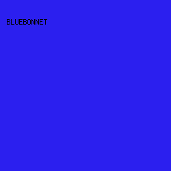 2B1FEF - Bluebonnet color image preview