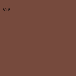 764a3d - Bole color image preview