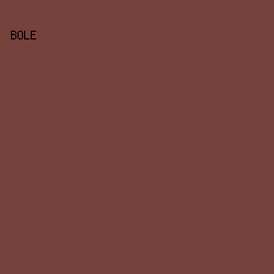 77413c - Bole color image preview