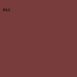 783C3C - Bole color image preview