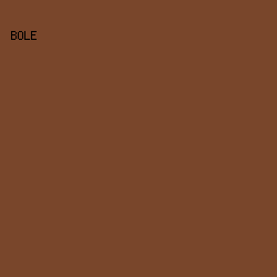79462b - Bole color image preview