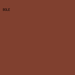 80402F - Bole color image preview