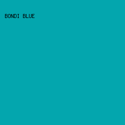 03a6ae - Bondi Blue color image preview