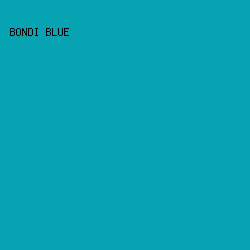 05A3B1 - Bondi Blue color image preview