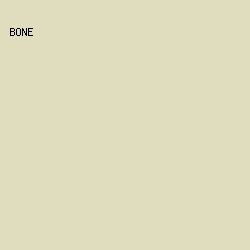 E0DCBE - Bone color image preview