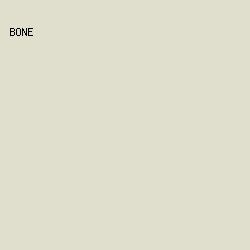 E0DFCE - Bone color image preview
